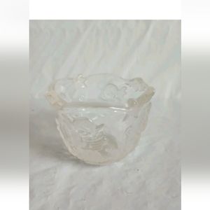 Mikasa Christmas Holiday Light Frosted Angel Votive Tea Light Candle Hol…